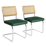 Levede 6xRattan Chair Dining Chairs CH1108-2-GNX3