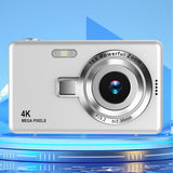 Digital Camera, 1080P HD Photography Supports Up To 48MP Electronic Stabilization 4X Digital CCD V1366-AZ2-W-12372