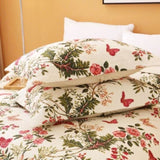 100% Cotton Lightly Quilted Coverlet Set Granada Cream Queen V442-STT-COVERLET-GRANADA-CREAM-QS