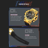 Smart Watch , Sports Luminous Electronic Watch Multi-function Cool Watch V1192-AZ-W-29535