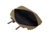 POLICE Messenger Backpack Bag with Laptop Computer Sleeve in Dark Olive V563-POL-33-DKOLIVE