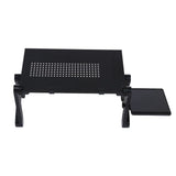 Laptop Desk with Mouse Board Portable Aluminum Alloy Adjustable Folding Computer Stand V1294-YM0901-3116200058911