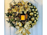 Christmas Wreath Vintage Easy Christmas Wreath for Home 40cm V1263-JX-1682