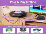 Keezi HDMI Dance Mat 2 Player for Kids & Adults with AR Camera Electronic Dance Pad DMAT-DOUBLE-HDMI-BK