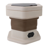 Portable Washing Machine 8L Foldable Miniature Washer Spin Dryer Laundry Washer for Underwear Baby V1294-YM0901-3113240221713