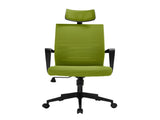 High back executive PU office chair - Blue V957-MS-8664-HIG-BLU