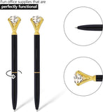 Ballpoint pen 20 pieces Metal casing Black ink Suitable for weddings, office occasions, etc. V1188-MS101-01068-1