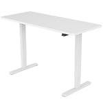 Fortia Sit To Stand Up Standing Desk, 140x60cm, 72-118cm Electric Height Adjustable, 70kg Load, V219-ADKSSTFOWTWT4A