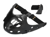 Lamb Mask Black Durable Adjustable Resin Cosplay Mask for Halloween Carnival Parties V1294-YM0714-3115210185611