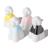 Glazed Ceramic Memorial Urn for Pets, A Sealed Display Holder with Home Shelf Placement and Quiet V1107-136-81759-BLU