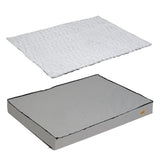 Soft Washable Dog Bed with Anti-Slip Crate Mat V767-P-XD328-XL