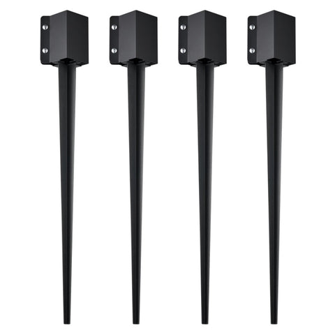 VEVOR Fence Post Anchor Ground Spike 4 Pack 36 x 4 x 4 In Metal Fence Stakes V952-FXDD35YC36YCP7NVLV0