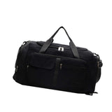 Large Capacity Travel Gym Duffle Bag, Multifunction Sports Overnight Bag, Black V1308-DSZKI-2492