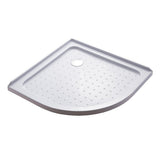 90x90cm Rounded Curved Shower Base in White V63-952281