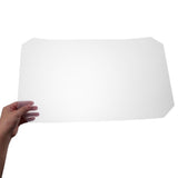 4Pcs Cabinet Shelf Liner Waterproof Plastic Cover for Wire Shelving Units V1369-AZ3-W-19232