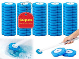 Toilet Brush Cleaning Kit, 360&deg Deep Cleaning, Ergonomic Extended Handle, Automatically Lid Opening V1369-AZ3-W-12284