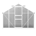 Green Fingers Greenhouse 3x2.5x1.95M Aluminium Polycarbonate Green House Garden Shed GH-ALU-C-302X250-AB