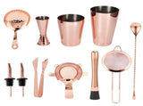 11PCS/Set Cocktail Shaker Set Bartender Kit Cocktail Strainer Stainless Steel Barware for Home V1294-YM0714-3118210200711