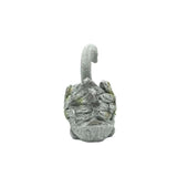 Elegant Swan Planter w Hole Plug 34cm V637-49478SWN
