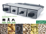 Manual 4-Cell Soil Block Maker for Seed Starting, Garden Planting, Transplanting, and Root-Safe V1341-ZY-XTE965N5-B