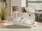 Luxurious Rectangular Pet Sofa Bed with Anti-Skid Base V767-P-XM116-M