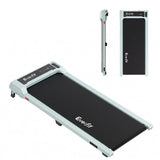 Everfit 3 in 1 Walking Pad Treadmill 12% Incline Under Desk Treadmills for Home Gym 40cmBelt Green TMILL-400-2INC-GN