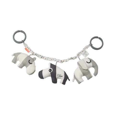 Done by Deer Pram Toy Deer Friends- Grey DTK-4203435