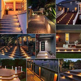 Set of 4 outdoor solar lights, waterproof LED lights for outdoor use V1189-WXFWAL-20260319-00794