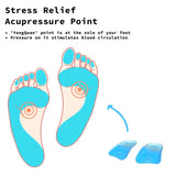 Half Insoles Shoe Inserts M Size Gel Arch Support Foot Pads V274-GM-BI-INSOLE-HF-M