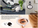 20X Magnifying Hand Mirror Two Sided Use for Makeup Application, Tweezing, and Blackhead/Blemish V178-14421