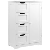 Artiss Bathroom Cabinet Storage Drawers White FURNI-G-BATH-5078-WH