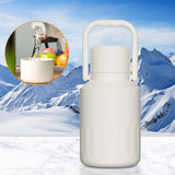 Insulated Gallon Jug 1000ml Stainless Steel Double Wall Vacuum Water Bottle Wide Mouth Leak Proof V1192-AZ-W-21610