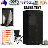 Home Portable Steam Sauna Tent w/Remote Control Foldable Chair Loss Weight AU V201-W13284747