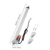 Linear Actuator 12V, 18 Inch High Load 330lbs/1500N Linear Actuator, 0.19"/s Linear Motion Actuator V952-JQXXXZXQ18INN6V9SV9