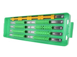Portable Socket Organizer Tray Aluminum Rail Multi Functional Socket and Bit Holder with Handle V1294-YM0901-3114240097311