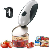 Electric Can Opener, Rechargeable Can Opener Electric Fits Most Can Sizes with Smooth Edge, USB-C V1192-AZ-W-2518