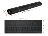 4FTx300FT Premium Heavy Duty Weed Barrier Landscape Fabric, 3.2OZ Woven Geotextile Fabric Under V952-JBXBZ4300FT3KX8BVV0