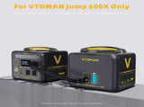 640Wh Solar Expansion Battery LiFePO4 BMS Jump 600X V178-67025
