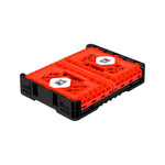 25L Smart Foldable Stackable Crate Tool Collapsible Storage Box - Red V274-FT-IG-25LCR-OBK