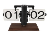 Flip Desk Clock Retro Large Number Mechanical Automatic Flip Clock for Living Room Home Office V1294-YM0901-3115250023911
