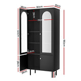 Artiss Buffet Sideboard Cupboard Cabinet Black FUR-S-SID-04-BK-AB