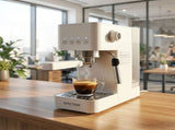 Spector Espresso Coffee Machine Maker 20 Bar Milk Frother Cappuccino Latte Cafe COFF1006-WH-AU