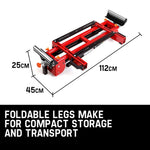 Baumr-AG Mitre Saw Stand Universal Adjustable Portable Drop Saw Bench Table V219-TOLMSSBMRAF17