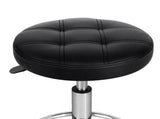 Artiss Salon Stool Round Swivel Chairs SALON-B-D-RD-NEW-BK