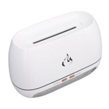 Flame Diffuser White 7 Colors Realistic Silent Operation 200ML 6W Flame Mist Humidifiers for Office V1294-YM0901-3113230270511