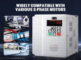 VFD 10HP, 7.5KW, 34A, 1 Phase 220V-240V Input to 3 Phase 220V-240V Output Variable Frequency Drive, V952-BPDSQ10HP0005U6U2V7