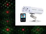 AC100-240V 1W Mini Stage Lamp Lighting Fixture Supported Sound-activated/ Auto-run/ Remote Control V1294-YM0901-L2705US