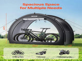 Bike Storage Tent, 1 to 2 Bikes, Outdoor Spacious Bike Storage Tent with Ventilated Window, V952-SXZXCP566626RM5G2V0