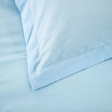 100% cotton Premium Doona Duvet Quilt Cover Set with Soft Pillowcases - Aqua-King V745-AQ023418K3