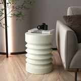 LOLA CEMENT SIDE TABLE V742-FEH11
